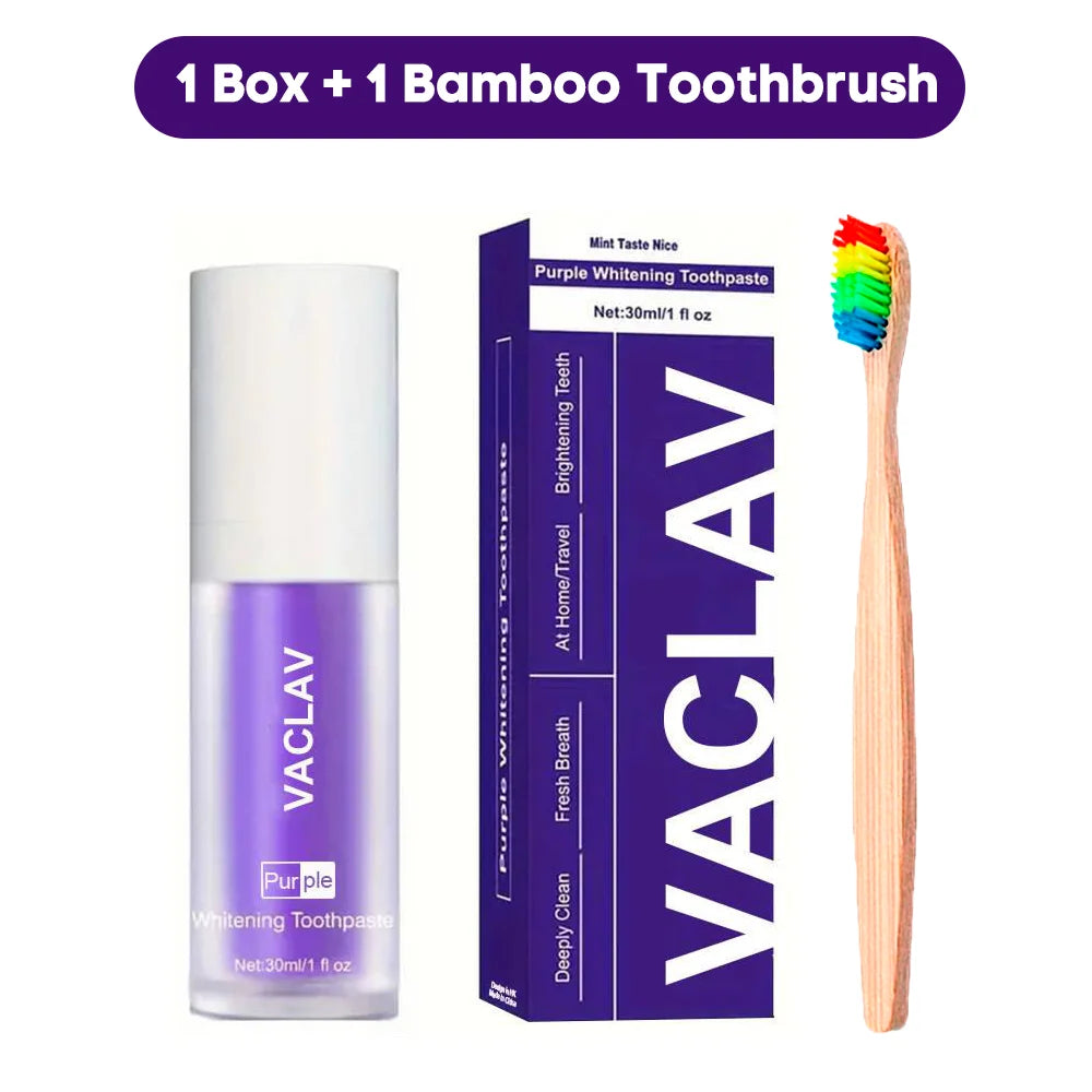 Vaclav Purple Whitening Toothpaste
