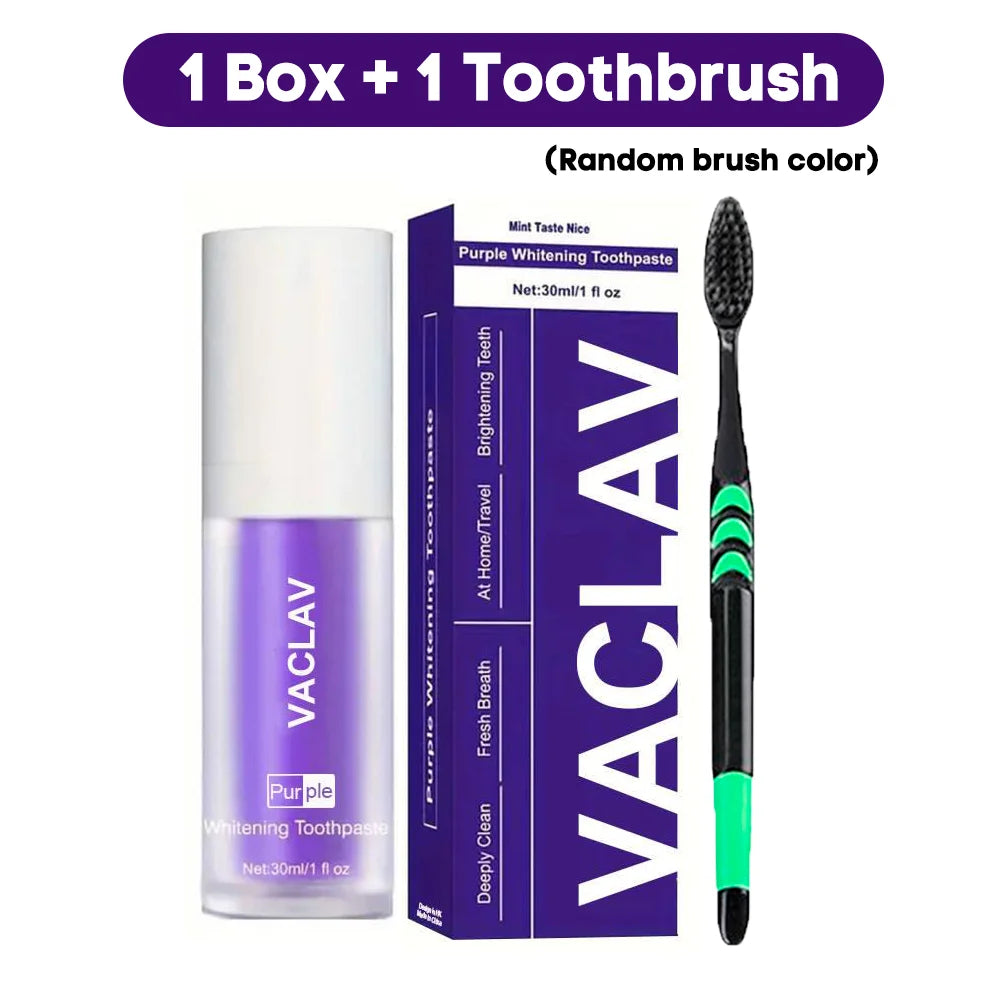 Vaclav Purple Whitening Toothpaste