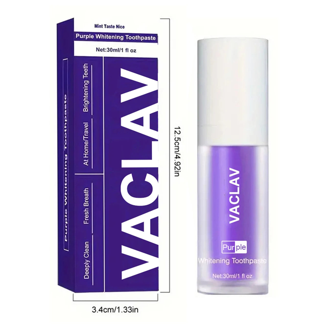 Vaclav Purple Whitening Toothpaste
