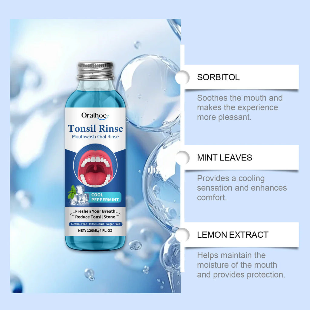 Oral Fresh Peppermint Mouthwash