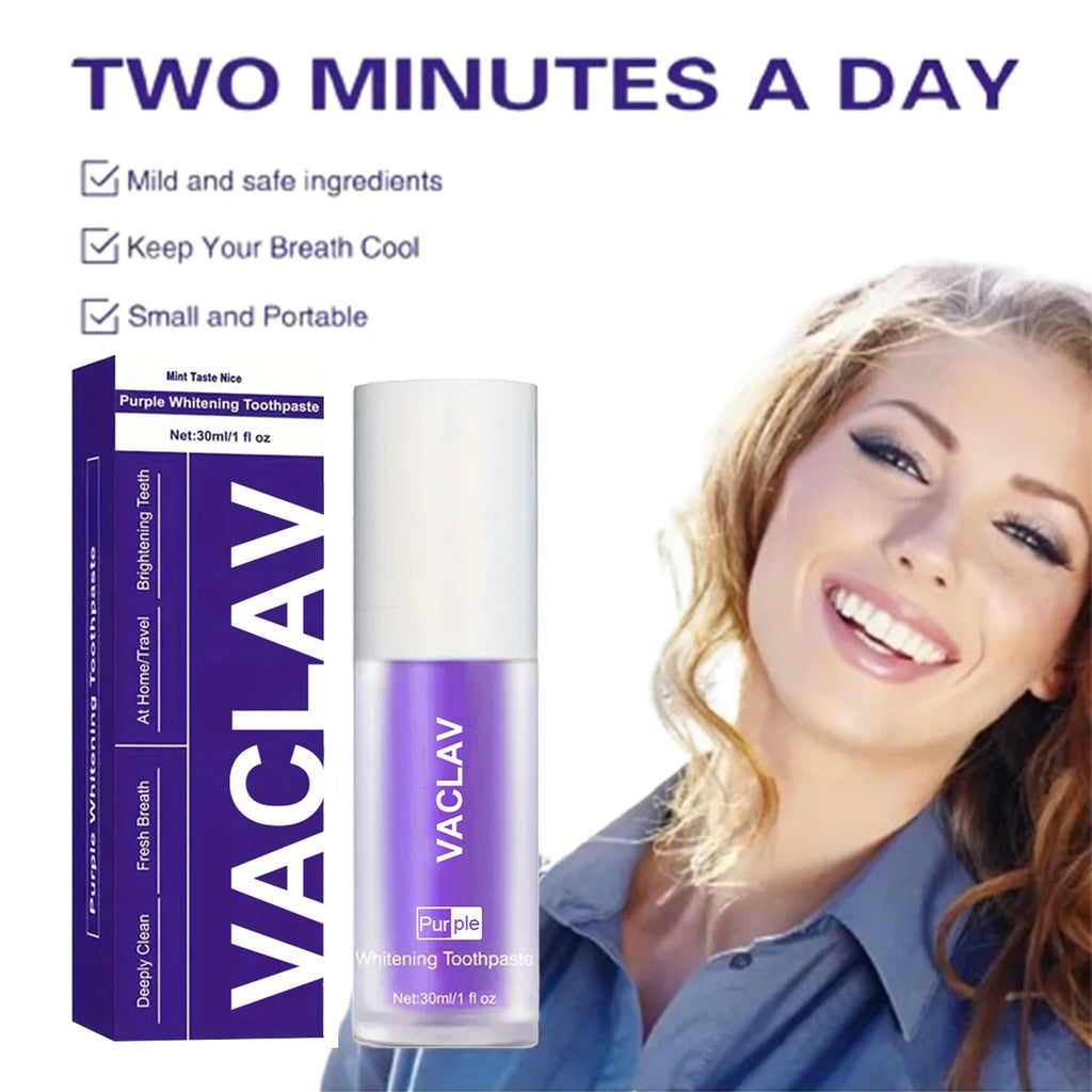 Vaclav Purple Whitening Toothpaste