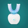 Blanchisseur de dents intelligent automatique à lumière bleue en forme de U