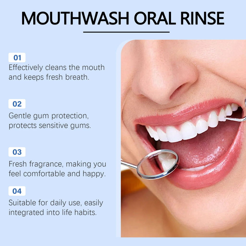 Oral Fresh Peppermint Mouthwash