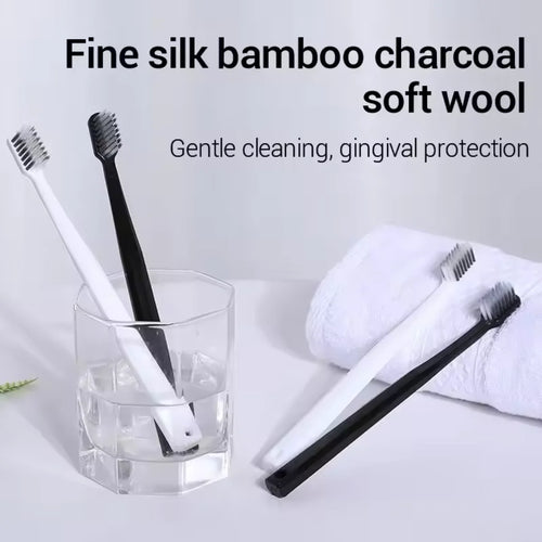 10PC Bamboo Charcoal Brush
