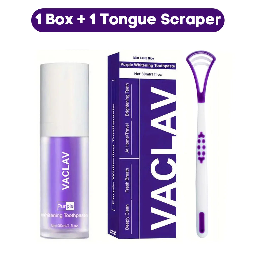 Vaclav Purple Whitening Toothpaste
