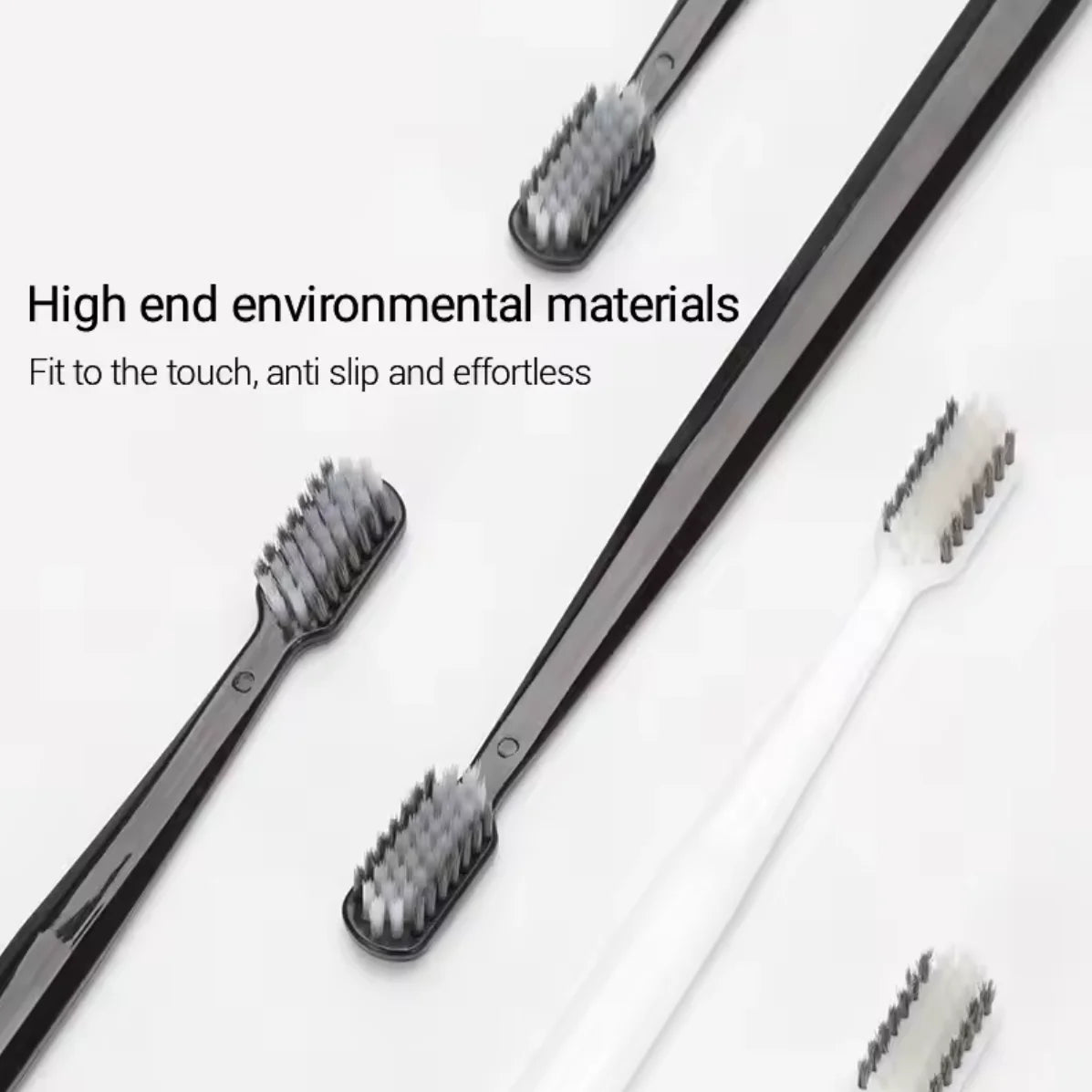 10PC Bamboo Charcoal Brush