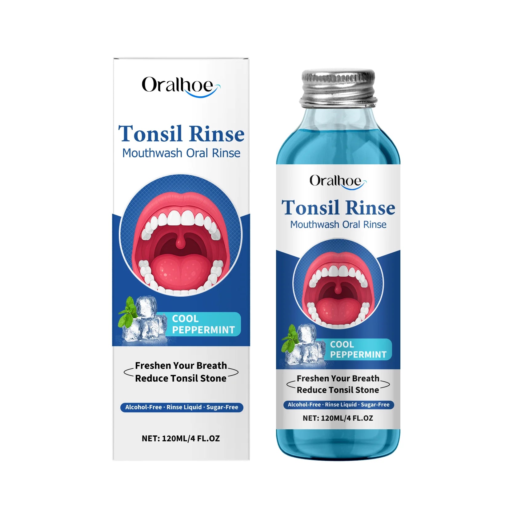 Oral Fresh Peppermint Mouthwash