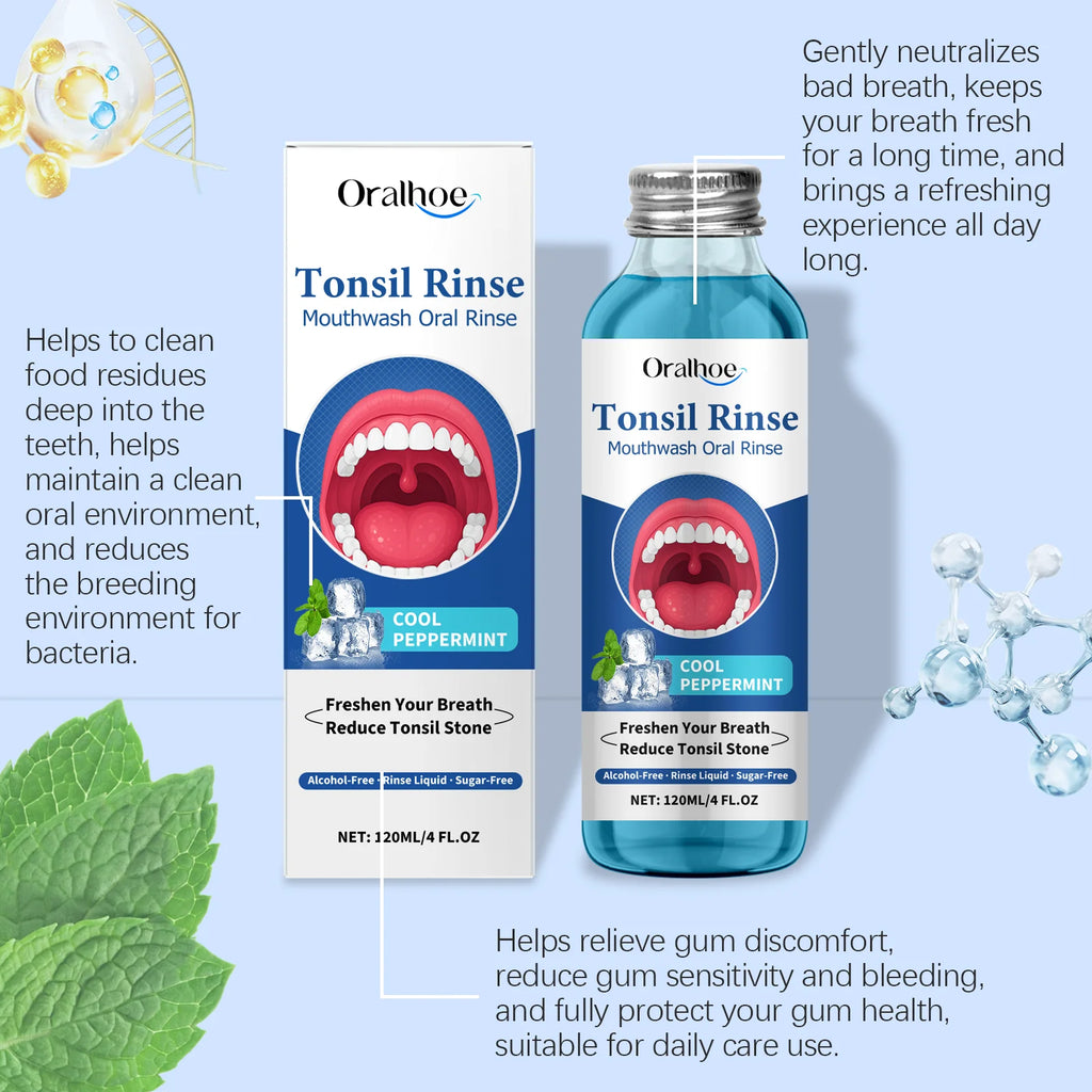 Oral Fresh Peppermint Mouthwash