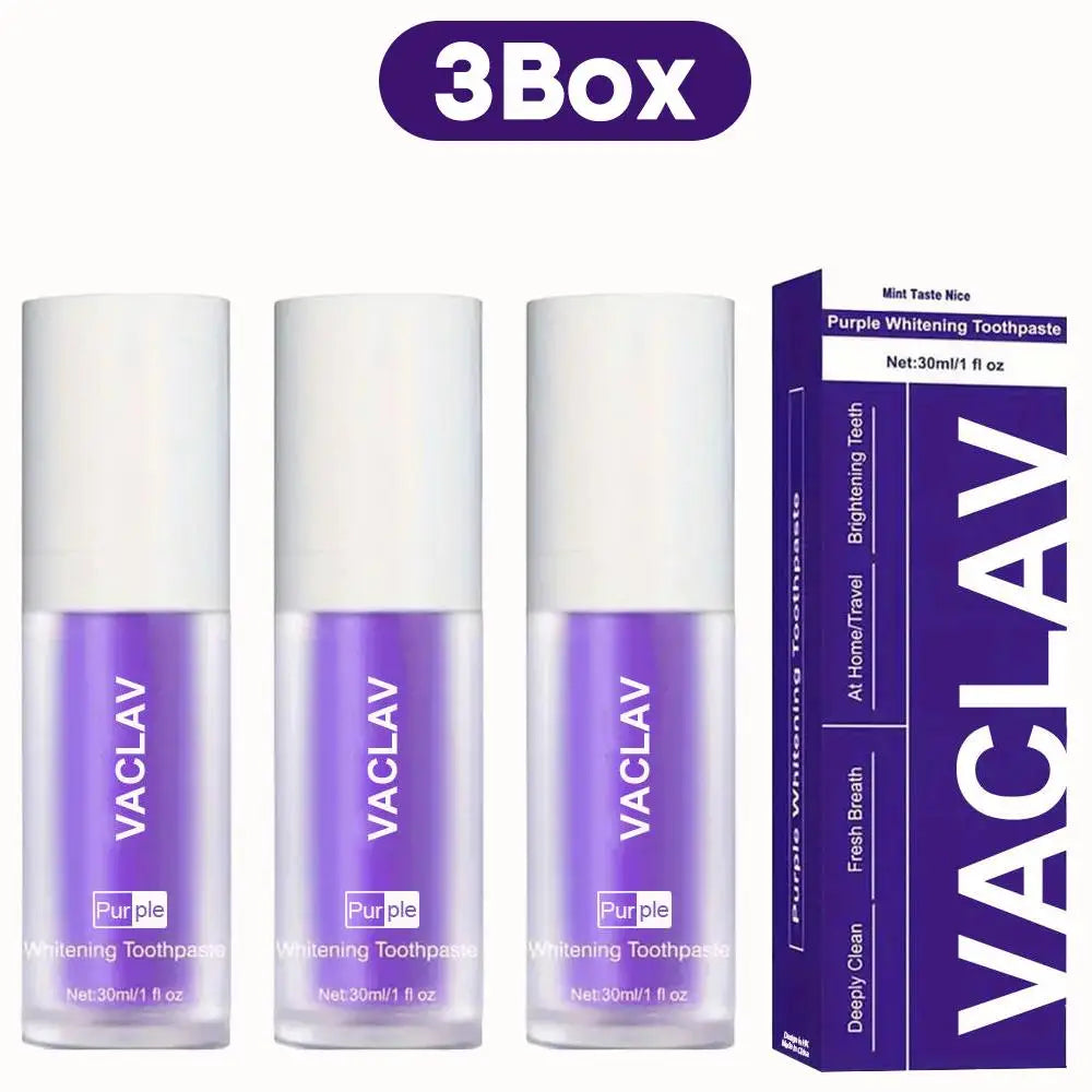 Vaclav Purple Whitening Toothpaste